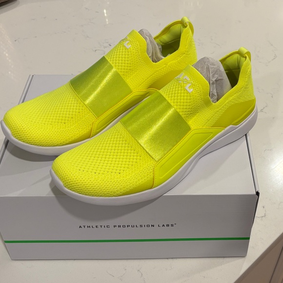 APL Yellow Athletic Shoes - Picture 1 of 5